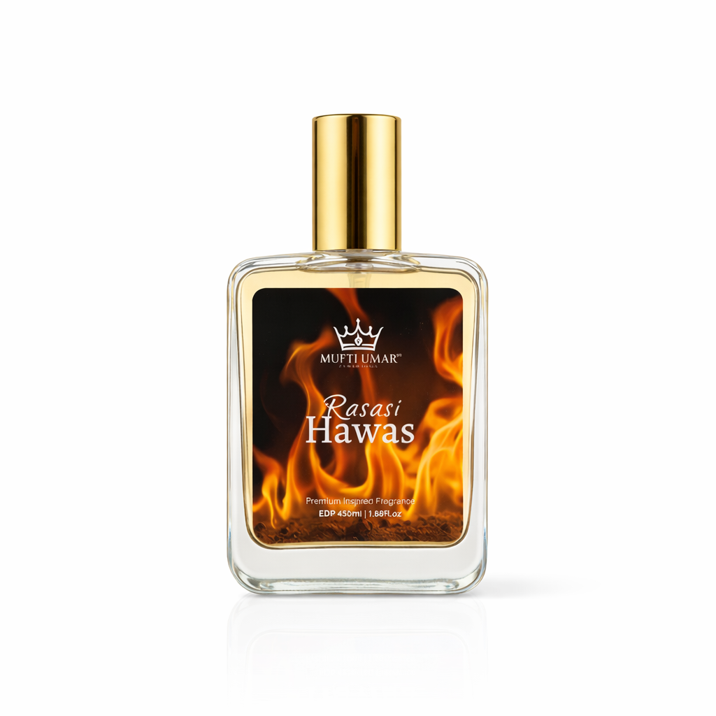 Mufti Umar Fragrance Hawas Eau de Parfum for Him, 50 ML, Liquid Form, Unisex Adult Fragrance