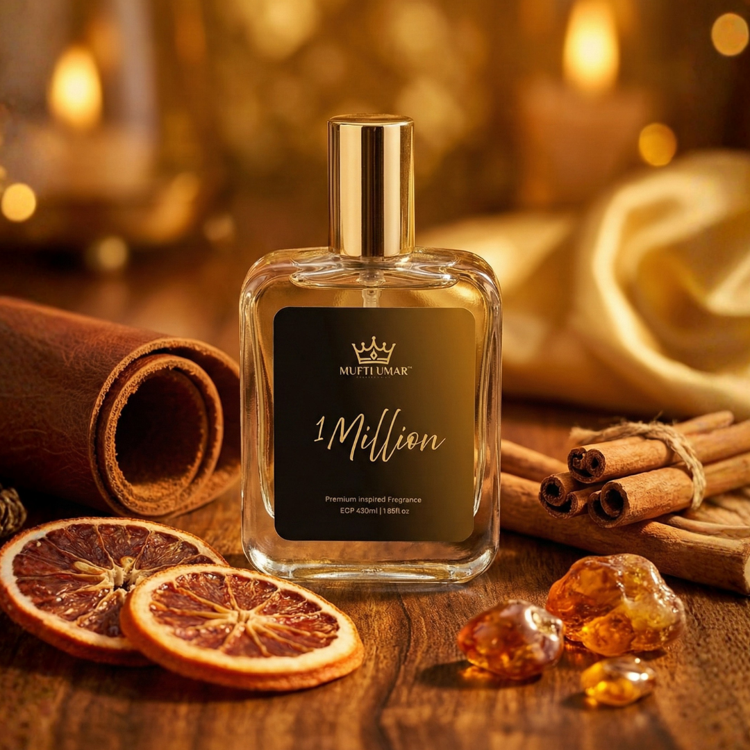 1 Million Extract Perfume for Men, Long-Lasting Luxury Fragrance with Pepper, Spice & Leather Notes, 50 ml