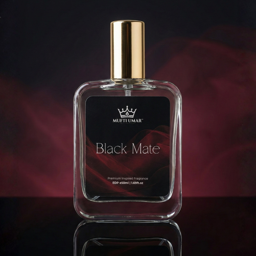 Mufti Umar Fragrance Fresh Black Mate Edp Perfume For Man - 50Ml | Premium Long-Lasting Fragrance | Perfume Gift for Friend | Anniversary Fragrance Gift