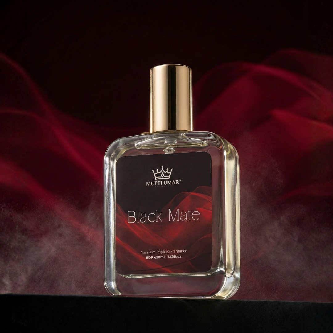 Mufti Umar Fragrance Fresh Black Mate Edp Perfume For Man - 50Ml | Premium Long-Lasting Fragrance | Perfume Gift for Friend | Anniversary Fragrance Gift