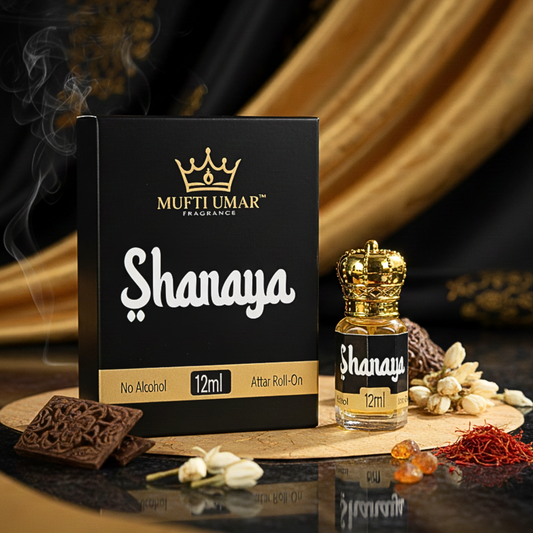 Mufti Umar Shanaya-12ml | Arabic Fragrance | Non-Alcoholic Roll-on | Premium Attar| Unisex